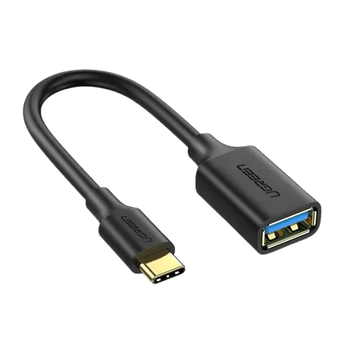 Ugreen USB-C Male to USB 3.0 Female OTG Cable 30701 Black