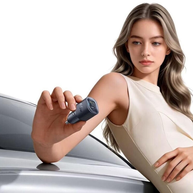 Baseus PrimeTrip VP2 Magnetic Car Charger A+C 60W C0207400 Cosmic Black
