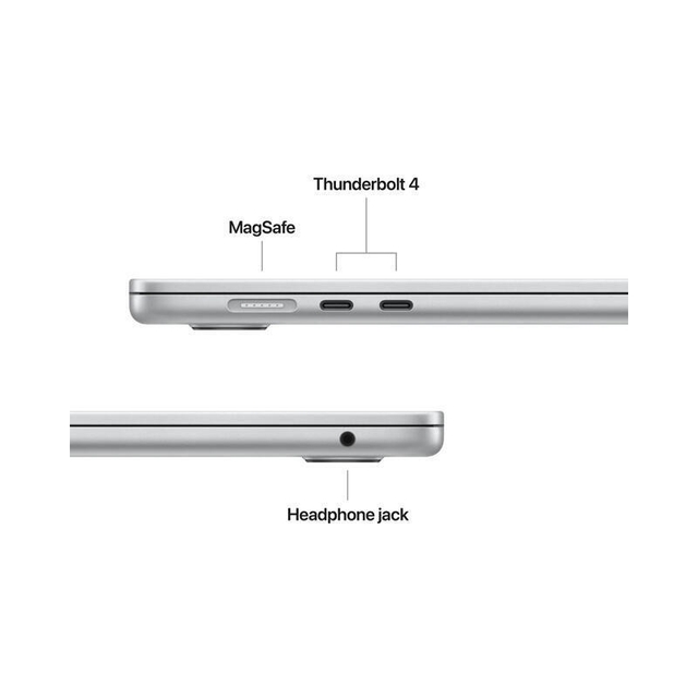 Apple Macbook Air 13 inch 2026 MDH94LL/A M5 Chip 10c CPU 10c GPU 24GB/1TB SSD Silver