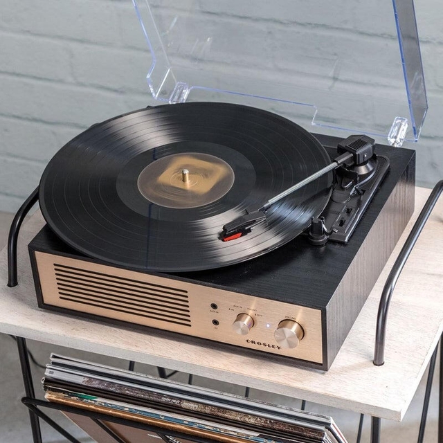 Crosley Miles Record Player Black