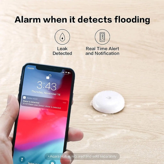 Aqara Water Leak Sensor T1 White