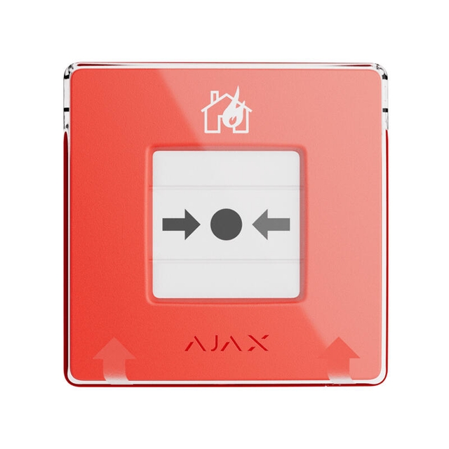 Ajax ManualCallPoint Jeweller Red