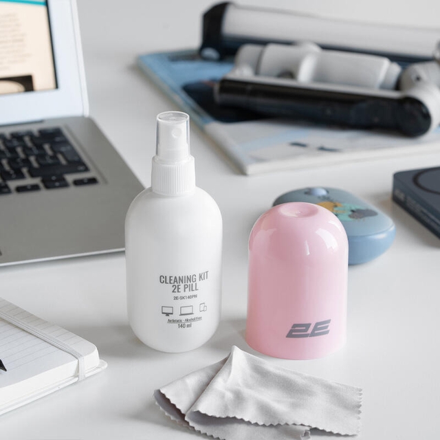 2E Cleaning kit SK140PN White/Pink