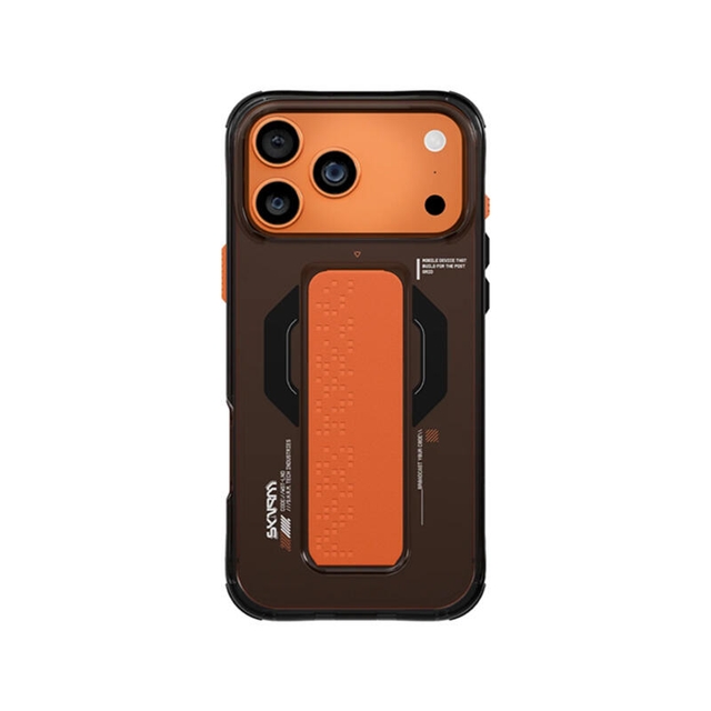 Skinarma Haxa Mag Charge Grip Stand Apple iPhone 17 Pro Graphite
