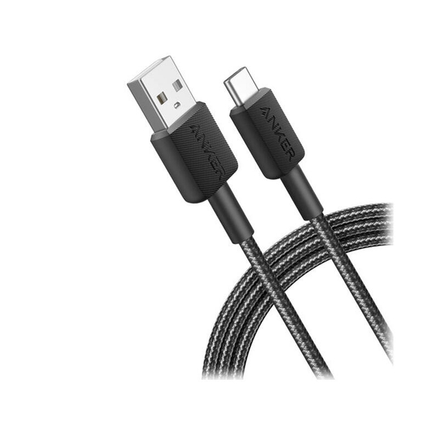 Anker 322 USB-A to USB-C 1.8m Cable A81H6H11 Black