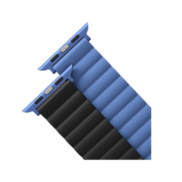 Uniq Revix Reversible Magnetic Apple Watch Strap 41/40/38Mm Blue/Black