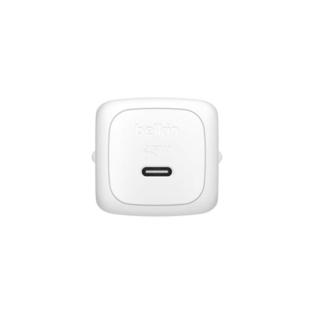 Belkin 45W USB-C Cube Wall Charger With PPS WCA013kqWH White