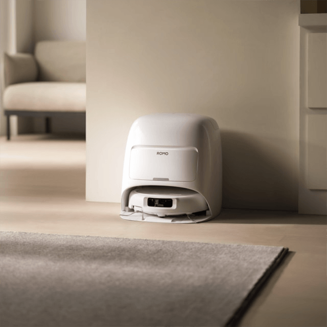 DJI Robot Vacuum Cleaner ROMO S White