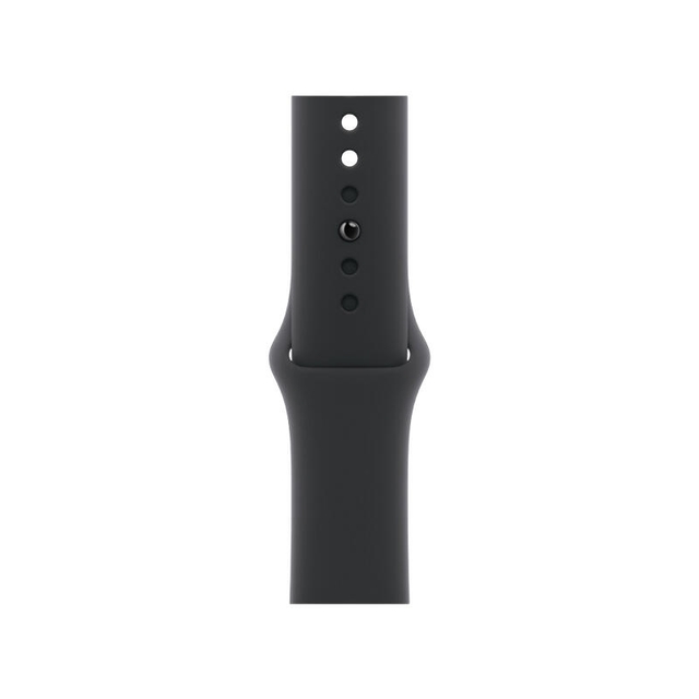 Apple Watch Series 11 GPS 46mm Jet Black Aluminium Case With Black Sport Band MEUW4 S/M