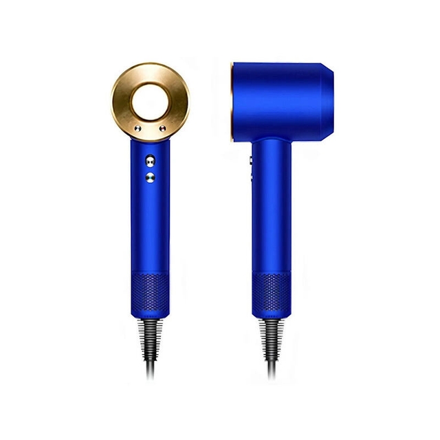 Dyson Supersonic Hair Dryer HD07 Diffuser with Gift Box 389910-01 Blue/Gold
