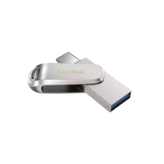 SanDisk Ultra Dual Drive Luxe 128GB SDDDC4-128G-G46 Silver