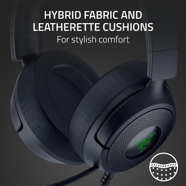 Razer Gaming Headset Kraken Kitty V3 X RZ04-05350200-R3M1 Black