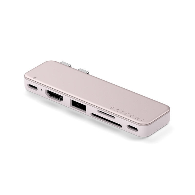 Satechi USB-c Snap HUB Blush