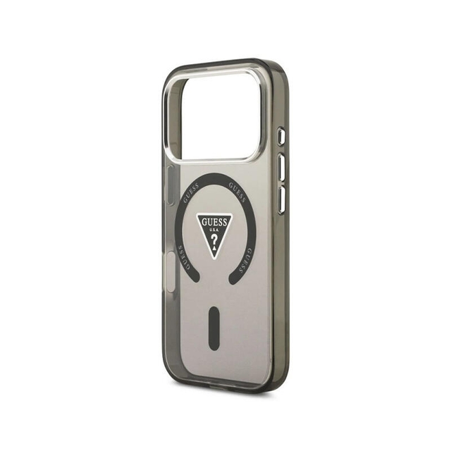 Guess HC Magsafe Iml Gradient Triangle Logo Iphone 17 Pro Max GUHMP17XHGTMLCGK Black