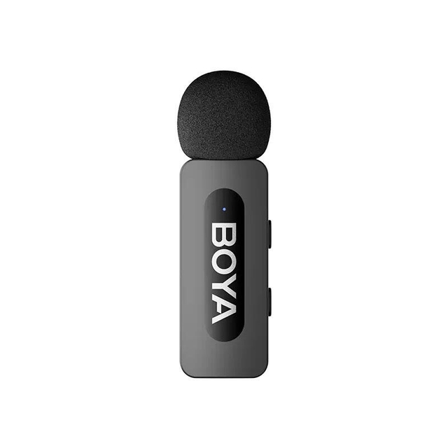 Boya BY-V30 2.4 GHz Dual-Channel Wireless Microphone System Black