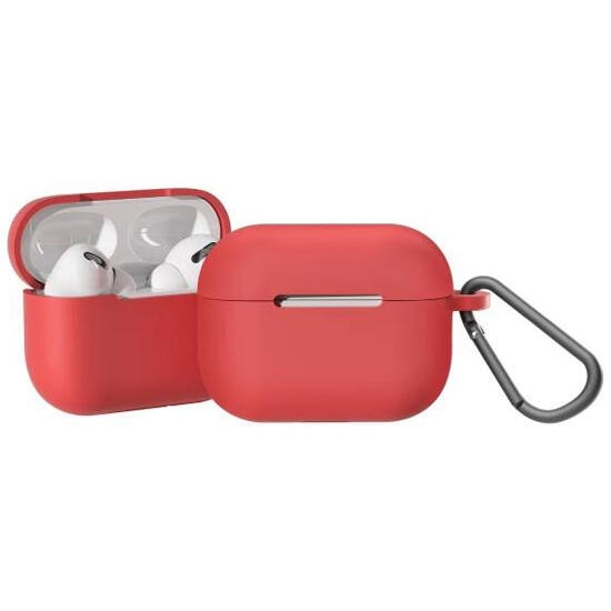 Green Silicon Case for Airpods Pro 2 Berlin Series Red