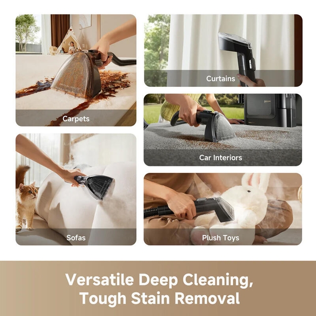 Dreame N20 Steam Portable Carpet Cleaner Black