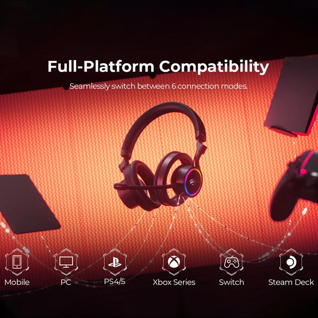 Havit Fuxi H8 Gaming Headset Black/Ochre