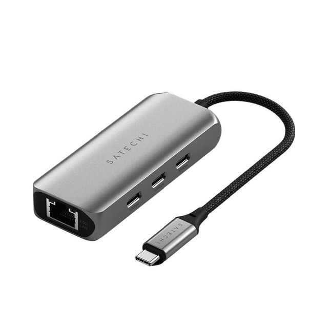 Satechi 4-in-1 USB-C Hub ST-H3C25EM Space Grey