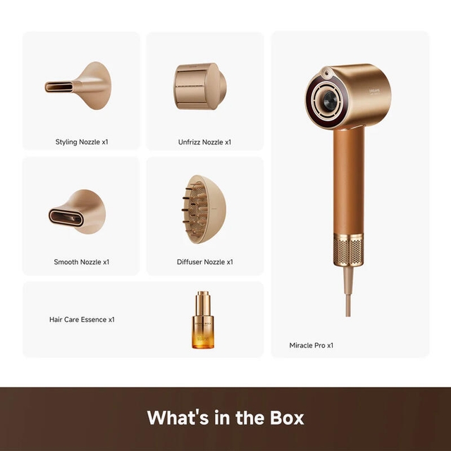 Dreame Miracle Pro Hair Dryer Gold