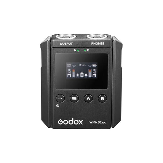 Godox UHF Wireless Microphone System WMicS2 Kit 1 Black