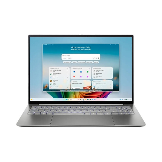 Acer Swift 16 AI Oled SF16-71T NX.JU1ER.002, Intel Core Ultra X9 - 388H, Intel Arc Graphics, 16GB RAM SSD 512GB, Windows 11 Home, ლეპტოპი