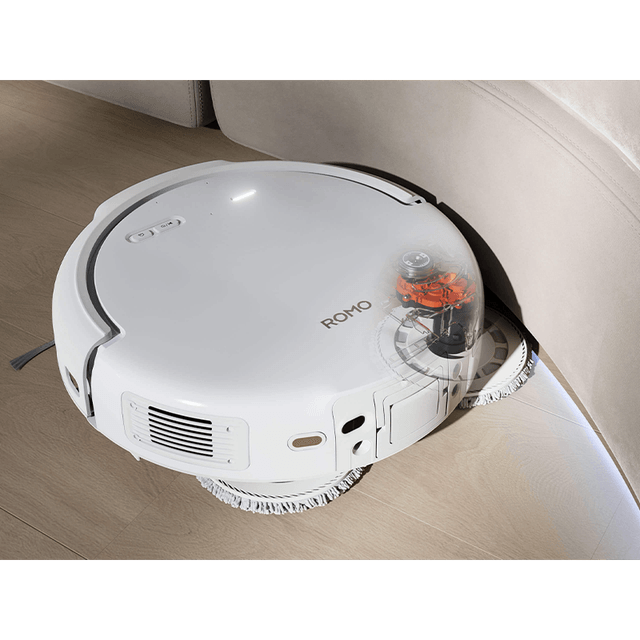DJI Robot Vacuum Cleaner ROMO S White