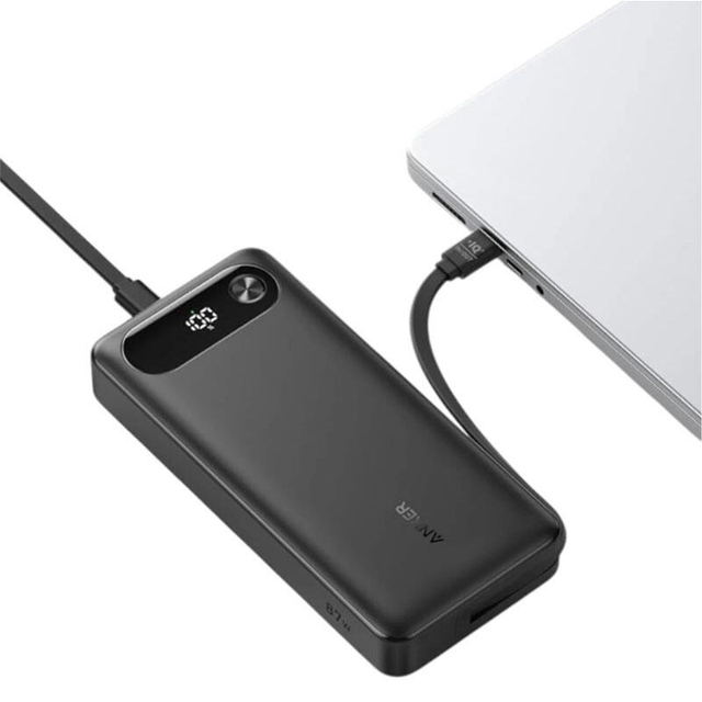 Anker 87W Power Bank 20000mAh A1383H11 Black