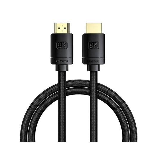 Baseus High Definition Series HDMI 8K to HDMI 8K Adapter Cable 1m CAKGQ-J01 Black