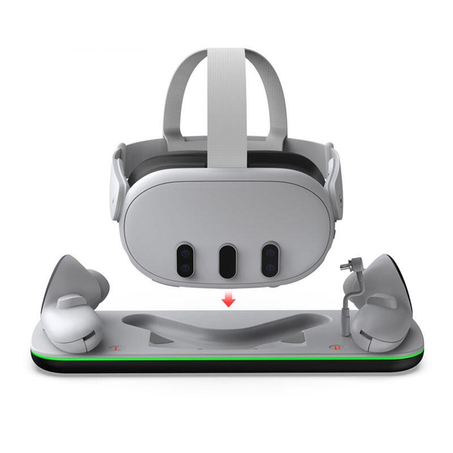 DOBE Meta Quest 3/3S Charging Dock TY-3880 White