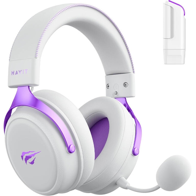 Havit H2015YG Gaming Headset White/Purple