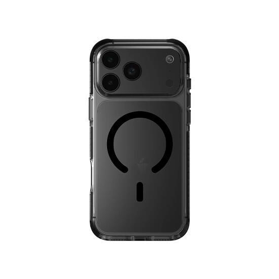 Uniq Hybrid Magclick Charging Combat Apple iPhone 17 Pro Max Carbon Black