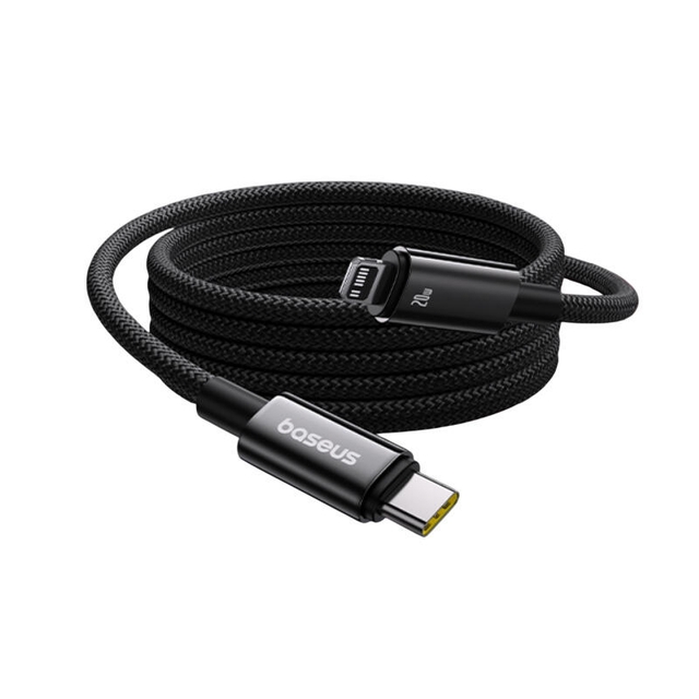 Baseus Tungsten Gold Magnetic Charging Cable USB-C to iP 20W 1m P10319805111-01 Cluster Black