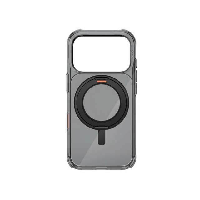 Uniq Hybrid Swivix 360 Rotation Kickstand Apple iPhone 17 Pro Carbon Black