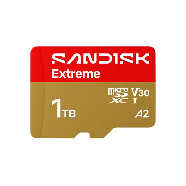SanDisk 1TB Extreme MicroSD/HC UHS-I Card 245MB/S Class 10 SDSQXH9-1T00-GZ6MA