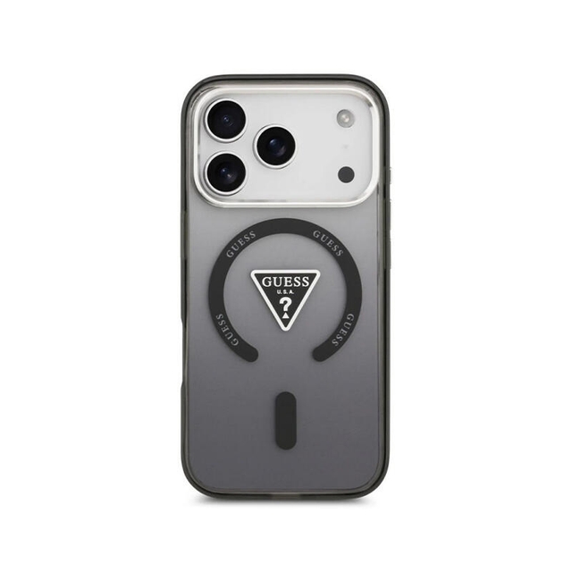 Guess HC Magsafe Iml Gradient Triangle Logo Iphone 17 Pro Max GUHMP17XHGTMLCGK Black