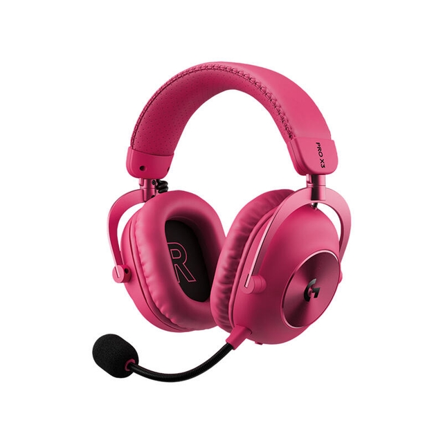 Logitech Gaming Headset G PRO X3 LIGHTSPEED WL L981-001756 Magneta