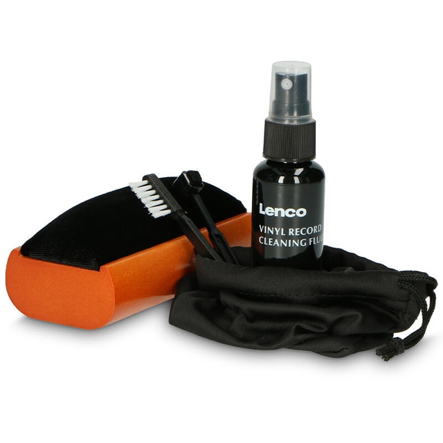 Lenco TTA-5IN1 Wooden cleaning brush with velvet padding