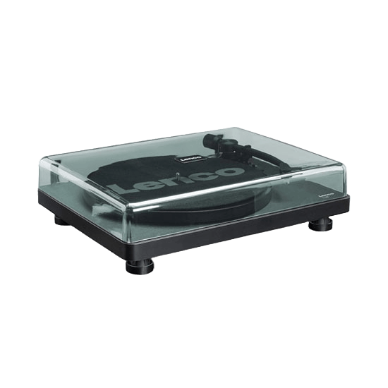 Lenco L-30 Semi-automatic Belt-Drive Turntable Black