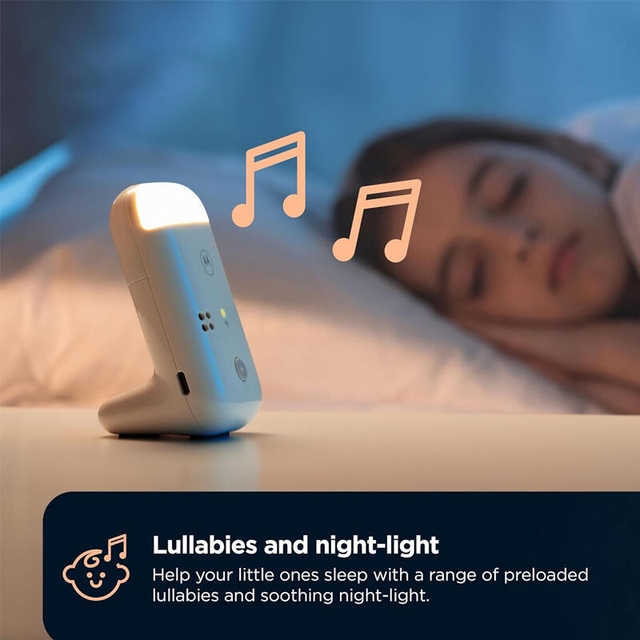 Motorola PIP 15 Audio Babymonitor Black/White