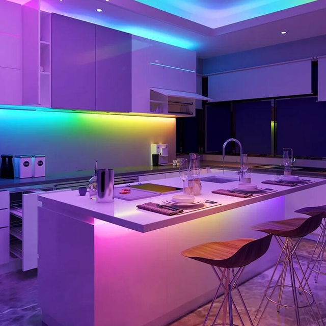 Govee RGBIC Wi-Fi/BT LED Strip Lights With Protective Coating 10M H619C3D1 White