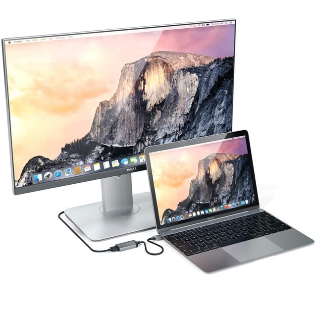 Satechi Aluminum Type-C to HDMI Adapter 4K ST-TC4KHAM Space Grey