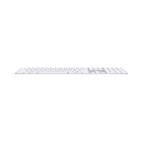Apple Magic Keyboard with Numeric Keypad Wireless Rechargable Silver MQO52LL/A