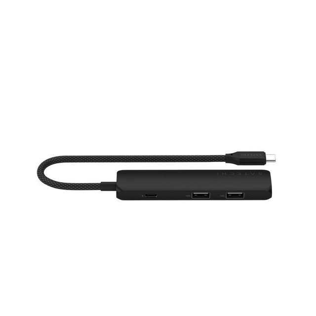 Satechi 4-in-1 USB-C Slim Multiport Adapter 4K ST-P4SK Black