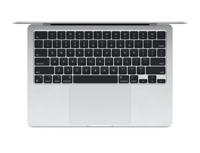 Apple Macbook Air 13 inch 2024 MRXQ3LL/A M3 Chip 8c CPU 8c GPU 8GB/256GB SSD Silver