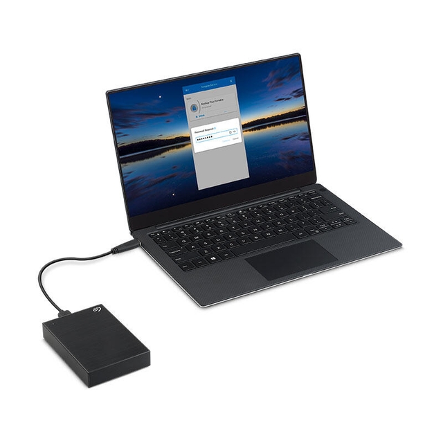 Seagate HDD One Touch With Password 1TB Black