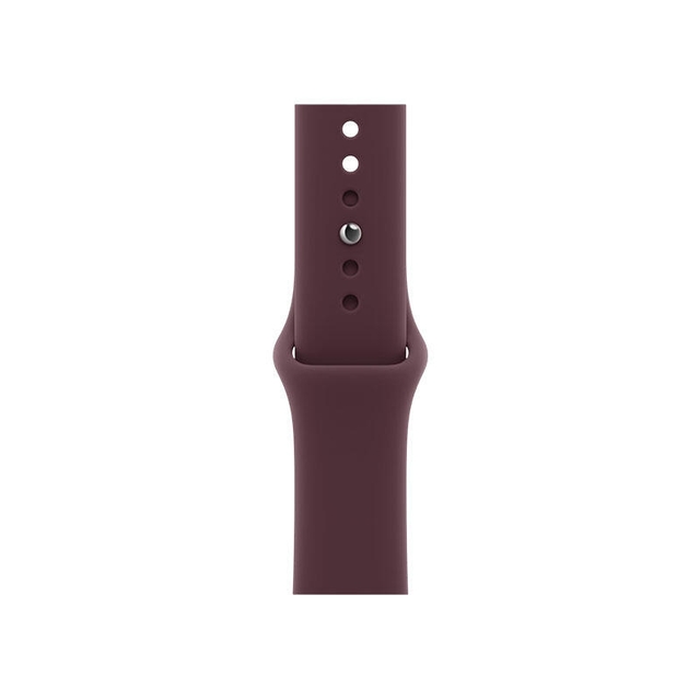 Apple Watch Series 12 GPS 42mm Radiant Gold Titanium Case with Burgundy Sport Band