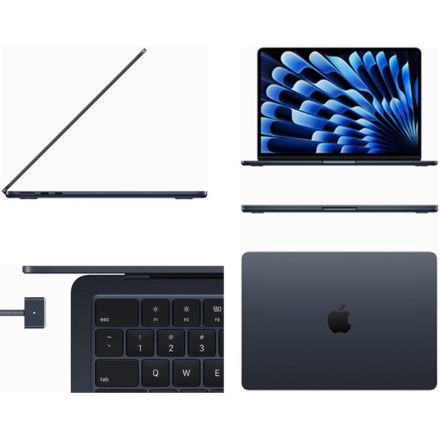 Apple Macbook Air 13 inch 2025 MW123RU/A M4 Chip 10c CPU 8c GPU 16GB/256GB SSD Midnight