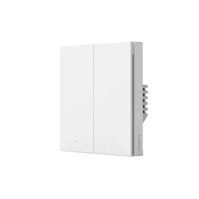 Aqara Smart Wall Switch H1 EU With Neutral Double Rocker White
