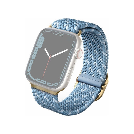 Uniq Aspen Designer Edition Braided Apple Watch Strap 41/40/38Mm Cerulean Blue